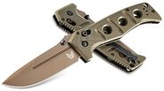 Benchmade 275FE-2 Shade Sibert Folding Adamas Axis CruWear Dark Earth, G10 OD Green - KNIFESTOCK