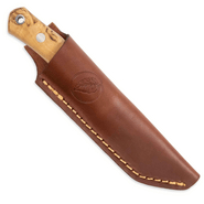 Casstrom No.8 SFK, Stabilized curly birch, Stainless/Flat CASS-12818 - KNIFESTOCK