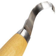 Morakniv Hook Knife 164 Right Narrow Curve + Leather Sheat 13385 - KNIFESTOCK