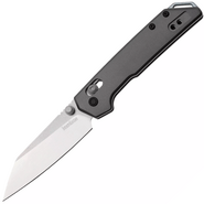 KERSHAW MINI IRIDIUM REVERSE TANTO Satin D2 Gray Aluminium DuraLock K-2051R - KNIFESTOCK