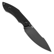 TENABLE Luccio Blackwash 14C28N Fixed Blade G007A2 - KNIFESTOCK