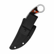 QPS Viper 10Cr15MoV, stonewash,,Handtag: Sköldpaddsharts QS166-C1 - KNIFESTOCK
