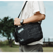 Magforce Cube Crossbody Bag L - 500D W/P Black #A0346B02 - KNIFESTOCK