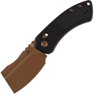 Kansept Korvid V Rose Gold Coated D2 Black G10 TE2030V1 - KNIFESTOCK