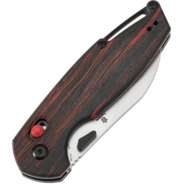 Tenable Knives Model 6 Stonewashed 14C28N, Piros &amp; Fekete G-mascus T1022V8 - KNIFESTOCK