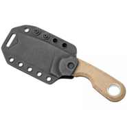 Viper BERUS1 Drop Point Black PVD M390, Natural Canvas Micarta, Kydex VT4012DCN - KNIFESTOCK