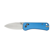 WE Blue Aluminum HandleSatin Finished CPM S35VN BladeCrossbar Lock WE23075-1 - KNIFESTOCK