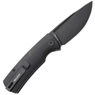 Petrified Fish PFP01 Beluga Black Stonewash K110 Black G10 PFP01DW - KNIFESTOCK