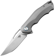 Bestech TERCEL CPM S35VN, Stone Wash, Titanium, Grey BT1708B - KNIFESTOCK