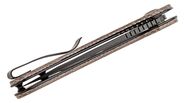 CIVIVI Elementum Tanto Micarta Maro/Black Stonewash C907T-D - KNIFESTOCK