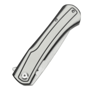 Tenable Knives Kratos Stonewashed Nitro-V White &amp; Black G10 - KNIFESTOCK