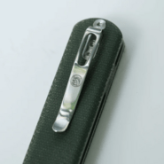 Vosteed Corgi 14C28N Stonewash Green Micarta CG3SVM3 - KNIFESTOCK