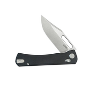 Kubey TBO Satin 14C28N ,Black G10 KU396A - KNIFESTOCK