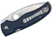 Spyderco SHAMAN COBALT BLUE G-10 CPM SPY27 PLAINEDGE - KNIFESTOCK