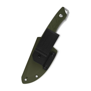 QSP Knife Tiny TOT 10Cr15MoV, stonewash,  OD green G10 QS169-B1 - KNIFESTOCK