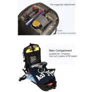 Magforce Super Sniper Backpack Black #0515B - KNIFESTOCK