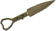 Halfbreed Blades Compact Clearance Knife Gen-2 - Fixed Blade CCK-01 Gen-2 ODG - - KNIFESTOCK