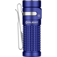 Olight Baton 4 Premium Edition Flashlight with Wireless Charging Case (Regal blue, 1300 Lumens) - KNIFESTOCK