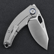 Kunwu Compadre Satin VANAX Titanium Beadblast Diamond Texture K706C-T2 - KNIFESTOCK