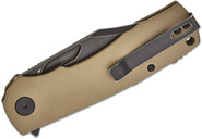 Petrified Fish PFP03 Victor Black Stonewash 154CM AluminumNanoceramic Coating PFP03GRADW - KNIFESTOCK