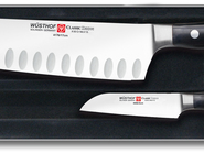 Wusthof CLASSIC IKON Messenset 2-delig - Santoku, groentemes 1120360201 - KNIFESTOCK