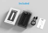 Xtar L8-The Fastest Type-C 1.5V Li-ion and 1.2V Ni-MH AA/AAA battery charger - KNIFESTOCK