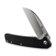 Sencut Awassi Black G10 Handle Satin Finished 9Cr18MoV BladeLiner Lock - KNIFESTOCK