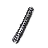 KUBEY Mizo Liner Lock Front Flipper Zavírací Nůž Černá Rukojeť G10 KU2101A - KNIFESTOCK