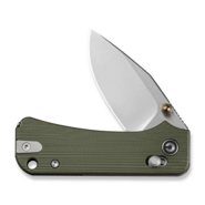 Civivi Baby Banter 2 - TG Milled Green / Red G10 HandleIncludes 1PC Steel Tweezers &amp; Toothpick In T - KNIFESTOCK