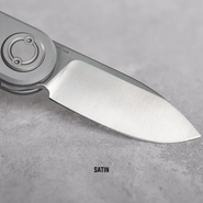 Vosteed Corgi-V 14C28N Satén Šedý Hliník A3703 - KNIFESTOCK