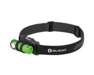 Olight Perun 2 Mini Rechargeable LED Flashlight (Lime Green) with Headlamp Headband - KNIFESTOCK