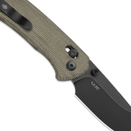 Kizer T1 CD Nitro-V,Black Stonewash,Norplex UltreX™ Micarta - KNIFESTOCK