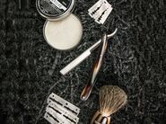 BÖKER Barberette Horn Set (shaving set with shavette) 140905SET - KNIFESTOCK