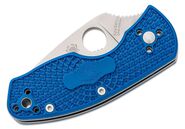 Spyderco Ambitious Lightweight Blue CPM S35VN C148PBL - KNIFESTOCK