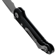 Microtech L.U.D.T.® T/E Gen III Stonewash Osaliselt Saagjas 1136-11 - KNIFESTOCK