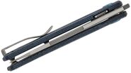 MKM ICE – MAGNACUT SW bld - DENIM CANVAS MICARTA hdl, S/S LINER Linerlock MK IC-DC - KNIFESTOCK