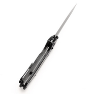 Kansept Apollo Mirror DLC CPM S35VN Blackwash Titanium, Timascus Crossbar lock K2107V5  - KNIFESTOCK