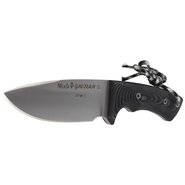 MUELA lame full tang de 150 mm traitement CRYO-T, micarta canvas NOIR GAVILAN-M - KNIFESTOCK