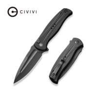 CIVIVI Incindie Black G10 HandleBlack Stonewashed 14C28N BladeButton Lock C230 - KNIFESTOCK