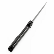 Kansept Kosame Blackwash 154CM Blackwash Titanium with Copper Carbon Fiber Inlay - KNIFESTOCK