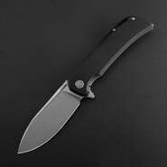 Petrified Fish PFB05 Tunny Stonewashed 14C28N Black G10 PFB05DW - KNIFESTOCK