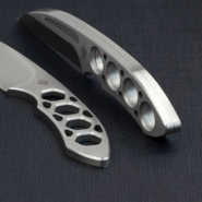 Ocaso Duo Desk Knife Wharncliffe w/stand 80DKW - KNIFESTOCK