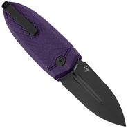 Bestech QUQU 14C28N Black DLC G10 Purple Button Lock BG57A-4 - KNIFESTOCK