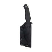 KUBEY Golf Fixed AUS-10 Blade Knife Black G-10 Handle with Kydex Sheath KU230C - KNIFESTOCK