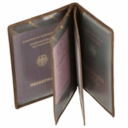 GreenBurry Vintage Leather ID case 3piece 12x16,5x2cm - KNIFESTOCK
