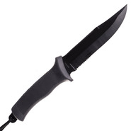 Mil-Tec Taktikai Kés M.Gumimarkolat Fekete 15358002 - KNIFESTOCK