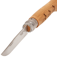 Opinel VRI N°08 Inox Animalia Cerb 001620 - KNIFESTOCK