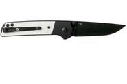 Kizer Domin Mini, Black &amp; White G10 V3516N6 - KNIFESTOCK