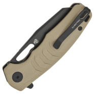Petrified Fish PFE17 Trilobite 14C28N PVD Stonewashed Khaki G10 PFE17KDW - KNIFESTOCK