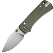 Civivi Baby Banter 2 - TG Milled Green / Red G10 HandleIncludes 1PC Steel Tweezers &amp; Toothpick In T - KNIFESTOCK